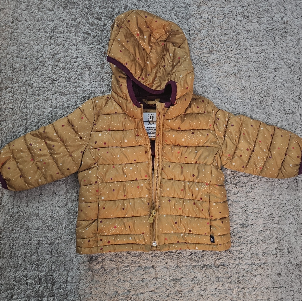 babyGap ColdControl Puffer Jacket 12-18m
